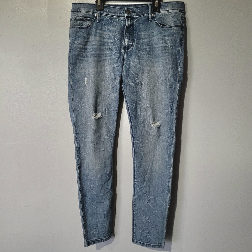 One Last Road Moto Jeans Size 29 Distressed